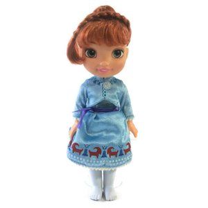 Disney Frozen Olaf's Frozen Adventure Anna Talking Lights Up Doll Toy 14" Jakks